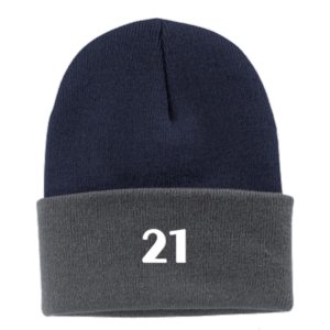 FWHC Navy/Gray Beanie