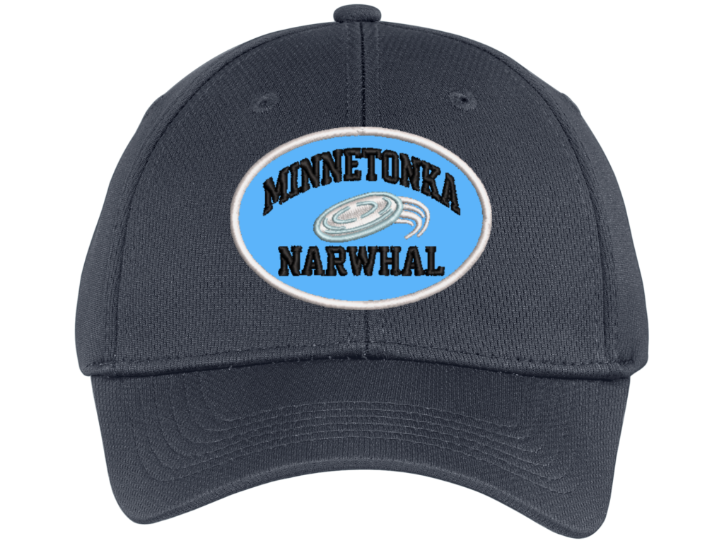 Minnetonka Narwhal Charcoal Baseball Cap