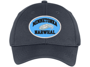 Minnetonka Narwhal Charcoal Baseball Cap