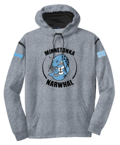 Minnetonka Narwhal Adult Colorblock Hoodie