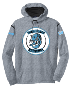 Minnetonka Narwhal Adult Colorblock Hoodie