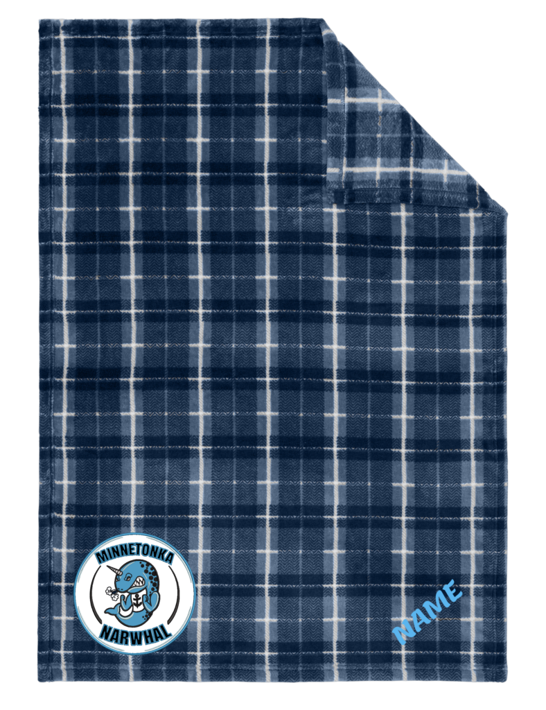 Minnetonka Narwhal Lap Blanket