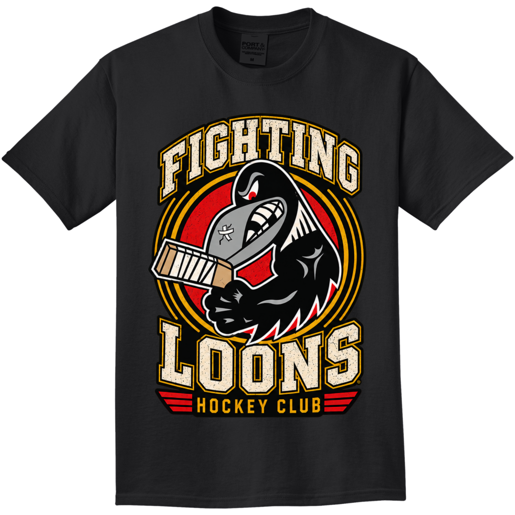 Fighting Loons Hockey Club T-Shirt